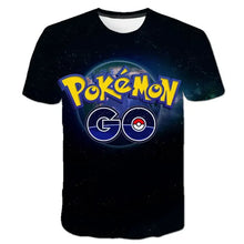 Load image into Gallery viewer, Bunte Farbenfrohe Pokemon T-Shirts für den Sommer
