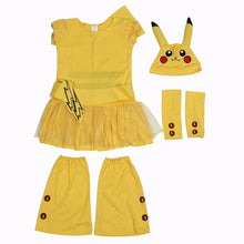 Load image into Gallery viewer, Süßes Pikachu Kleid für Kinder - Kostüm Cosplay Karneval Fasching

