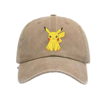 Load image into Gallery viewer, Pikachu Kinder Cap in Jeans Optik
