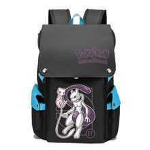 Load image into Gallery viewer, Pokemon Rucksack für die Schule Schul-Tornister Rucksack (43 x 32 x 13 cm)
