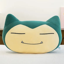 Load image into Gallery viewer, Plüschiges Relaxo Snorlax Kissen (35-55cm) als Deko oder zum kuscheln
