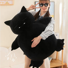 Load image into Gallery viewer, Schwarzer Relaxo Dark Snorlax XXL Pokemon Plüsch (35/45/65/85cm)
