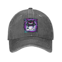 Lade das Bild in den Galerie-Viewer, Stylishe Pokemon Gengar Cap mit Gameboy Motiv
