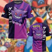 Load image into Gallery viewer, Stylishe Bunte Sommer T-Shirts Trikots mit vielen Pokemon Motiven
