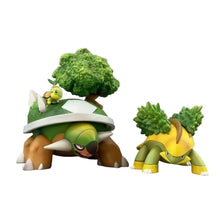 Load image into Gallery viewer, Pokémon Chelterrar Torterra Entwicklungsreihe Figuren Set (ca. 2cm-11cm)
