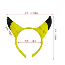 Load image into Gallery viewer, Pikachu Cosplay Haarband
