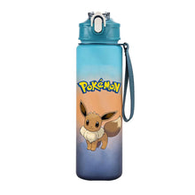Load image into Gallery viewer, Bunte Pokemon Wasserflasche für Schule, Sport und Freizeit (700ML)
