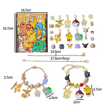 Load image into Gallery viewer, Pokemon Adventskalender mit Schmuck Armband und Charms
