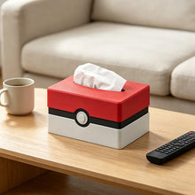 Load image into Gallery viewer, Taschentuchspender im Pokeball Look
