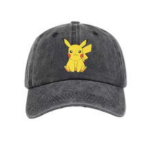 Load image into Gallery viewer, Pikachu Kinder Cap in Jeans Optik
