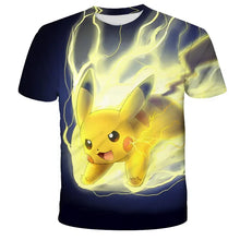 Load image into Gallery viewer, Bunte Farbenfrohe Pokemon T-Shirts für den Sommer
