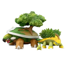 Load image into Gallery viewer, Pokémon Chelterrar Torterra Entwicklungsreihe Figuren Set (ca. 2cm-11cm)
