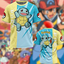 Load image into Gallery viewer, Stylishe Bunte Sommer T-Shirts Trikots mit vielen Pokemon Motiven
