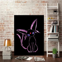 Load image into Gallery viewer, Abstrakte Pokemon Evoli Entwicklungen Poster Wand Dekoration
