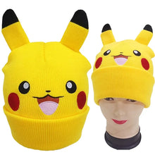 Load image into Gallery viewer, Pikachu Cosplay Winter Mütze
