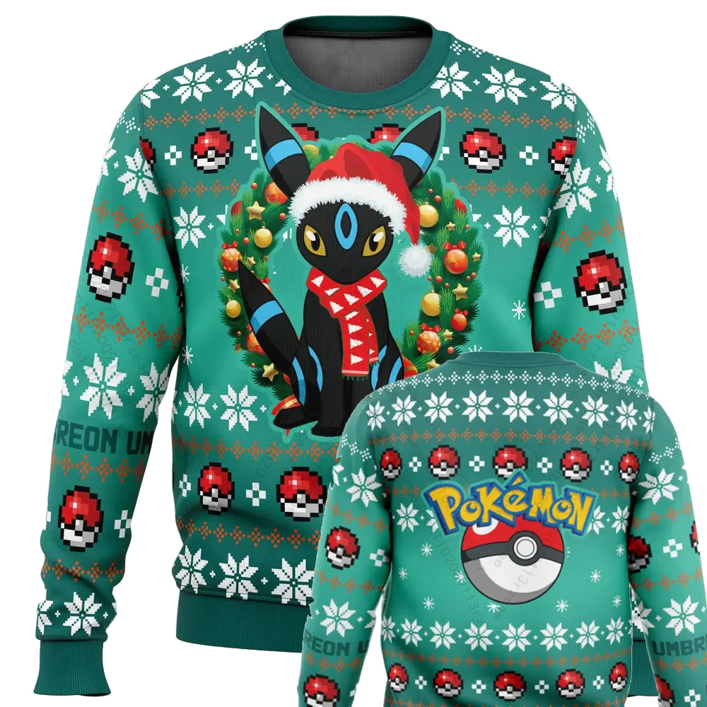 Nachtara Umbreon Weihnachts Pullover