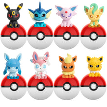 Lade das Bild in den Galerie-Viewer, Pokebälle mit Pokemon Figur - viele Motive
