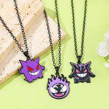 Load image into Gallery viewer, Pokemon Gengar oder Nebulak Gastly Halskette
