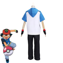 Load image into Gallery viewer, Pokemon Trainer Kostüm Cosplay Set für Karneval, Fasching etc.
