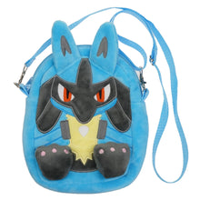 Lade das Bild in den Galerie-Viewer, Pokemon Rowlet Bauz oder Lucario Plüsch Tasche (ca. 20cm) kaufen
