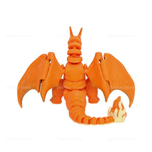 Load image into Gallery viewer, Mega Glurak Charizard X Y Figur mit bewegbaren Flügeln etc.
