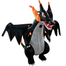 Load image into Gallery viewer, Aufblasbares Charizard Glurak Kostüm für Cosplay, Karneval, Fasching etc.
