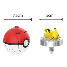 Load image into Gallery viewer, Pokemon Ball Spinning Spielzeug Pokeball mit Figur
