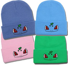 Load image into Gallery viewer, Kuschelige Bisasam Bulbasaur Winter Beanies Mützen in trendigen Farben
