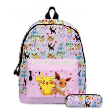 Lade das Bild in den Galerie-Viewer, Pikachu Rucksack mit Federmappe im praktischen Set kaufen
