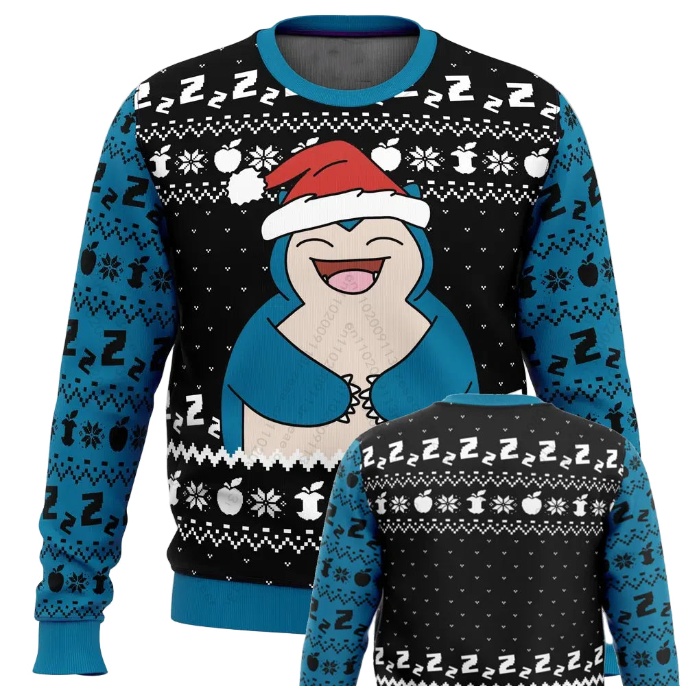 Weihnachtlicher Relaxo Snorlax Pokemon Weihnachts Pulli