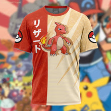 Load image into Gallery viewer, Stylishe Bunte Sommer T-Shirts Trikots mit vielen Pokemon Motiven
