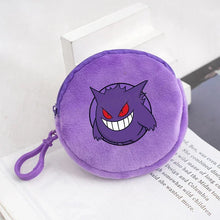 Lade das Bild in den Galerie-Viewer, Kleine Plüsch Pokemon Geldbörse mit Clip für Kinder
