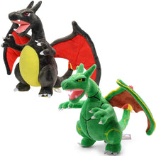 Load image into Gallery viewer, Glurak Plüsch Pokemon in verschiedenen Formen, Mega Y, Mega X, Schillernd uvm.
