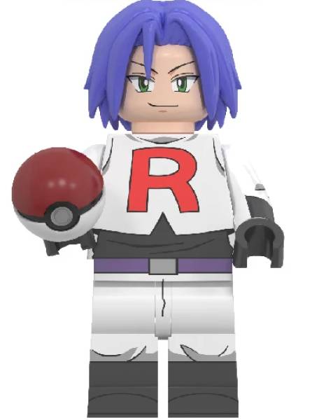 Jessie, James oder Mauzi Meowth Pokemon Mini-Figuren