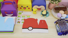 Laden und Abspielen von Videos im Galerie-Viewer, Pikachu oder Pokeball Geburtstagsbox für Süßigkeiten etc.
