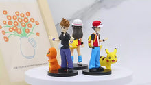 Laden und Abspielen von Videos im Galerie-Viewer, 8 Stk. Pokemon Figuren im Set - Ash, Gengar, Pikachu, Arkani u. a.
