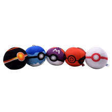 Load image into Gallery viewer, 15 Stk. Pokemon Ball Plüsch Keychain Masterball Kollektion kaufen
