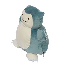 Lade das Bild in den Galerie-Viewer, 2 in 1 Snorlax / Ditto Transformer Plüsch Figur (ca. 30cm) kaufen
