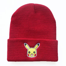 Lade das Bild in den Galerie-Viewer, Pikachu Pokemon Unisex Beanie Mütze verschiedene Motive kaufen
