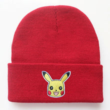 Lade das Bild in den Galerie-Viewer, Pikachu Pokemon Unisex Beanie Mütze verschiedene Motive kaufen
