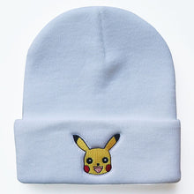 Lade das Bild in den Galerie-Viewer, Pikachu Pokemon Unisex Beanie Mütze verschiedene Motive kaufen
