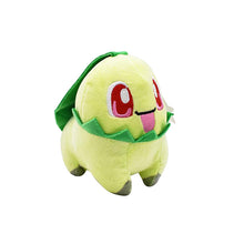 Lade das Bild in den Galerie-Viewer, Endivie / Chikorita Stofftier Pokemon (ca. 10cm) kaufen
