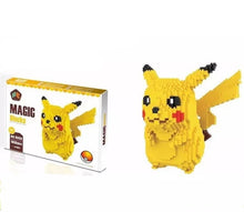 Lade das Bild in den Galerie-Viewer, Pokémon Pikachu Baustein Magic Blocks, 1650 Teile kaufen
