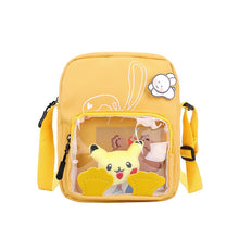 Lade das Bild in den Galerie-Viewer, Pokémon Pikachu Messenger Bag mit transparenter Front kaufen
