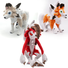 Lade das Bild in den Galerie-Viewer, Lycanroc Wolwerock Plüsch Pokemon (ca. 25cm) Kuscheltier kaufen
