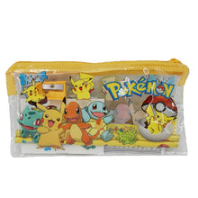 Lade das Bild in den Galerie-Viewer, Pokemon Schul Set mit Tasche, Stift, Aufkleber, Anspitzer, Radiergummi etc. kaufen
