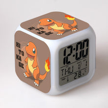 Lade das Bild in den Galerie-Viewer, Pokemon Digital Wecker / Uhr - 7 Farben (19 verschiedene Motive) kaufen
