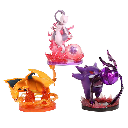 Mewtu, Gengar, Glurak / Charizard Pokemon Sammel Figuren kaufen