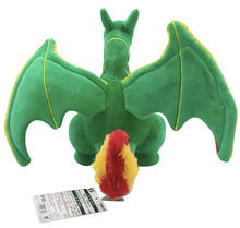Load image into Gallery viewer, Rayquaza Charizard / Glurak Pokemon Stofftier (ca. 25cm) kaufen
