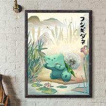 Lade das Bild in den Galerie-Viewer, Pokémon Poster Kunstdruck im japanischen Stil kaufen
